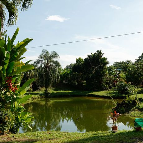 Finca Sura See Blick auf einen See