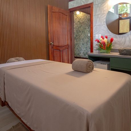 Aninga Lodge Spa Blick in das Spa