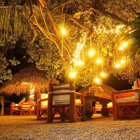 Hotel Macao Beach Galerie Perspektive auf Restaurant am Abend