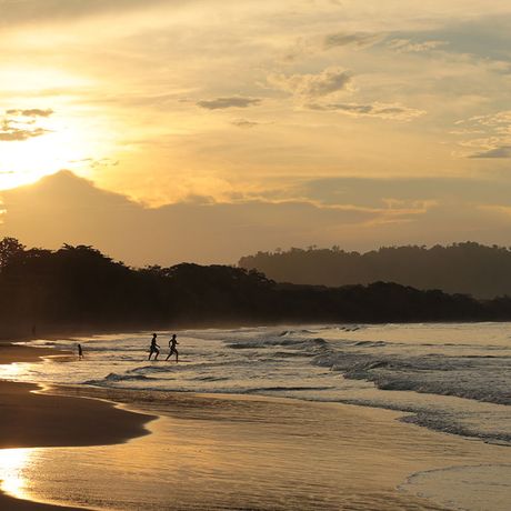Costa Rica Karibikküste Sonnenuntergang