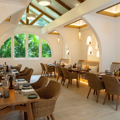 Hotel Rio Celeste Hideaway Galerie Blick in den Restaurantbereich