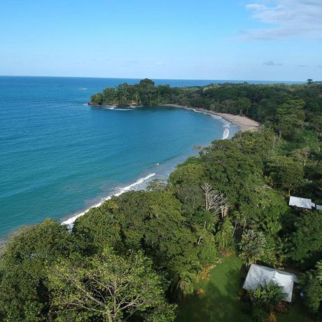 Casa Viva Lodge Strand Blick auf den Strand