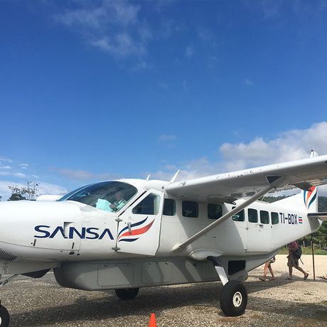 Costa Rica Inlandsflüge Boarding