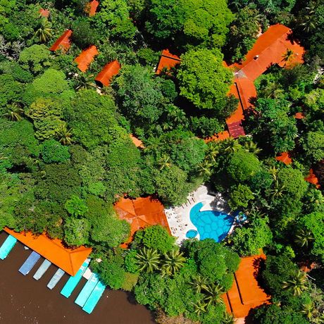 Aninga Lodge Vogelperspektive Vogelperspektive
