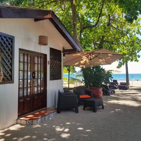 Hotel Macao Beach Galerie Außenansicht Häuschen am Strand