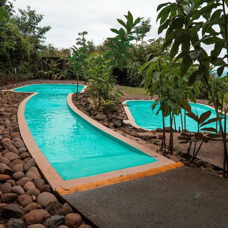 La Tigra Rainforest Lodge Galerie Blick auf Pool