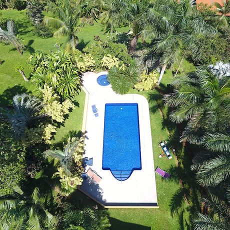 La Finca Lodge Vogelperspektive Vogelperspektive