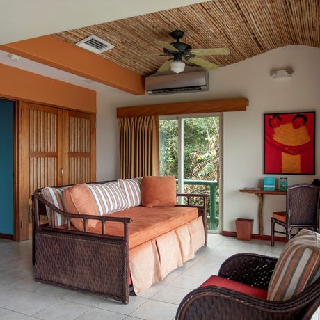 Resort Si Como No Honeymoon Suite Seitenansicht Wohnbereich
