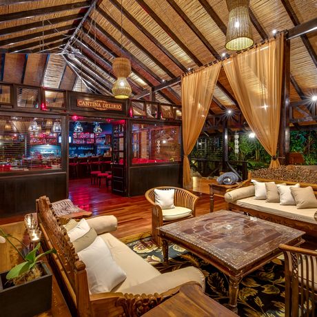 Hotel Rio Celeste Hideaway Galerie Blick auf den Restaurantbereich