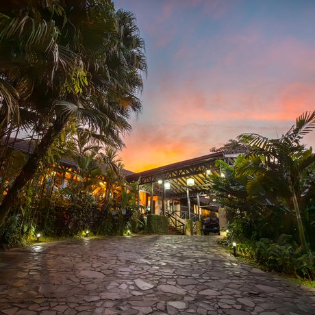 Hotel Rio Celeste Hideaway Galerie Blick auf den Eingangsbereich