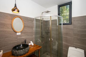 Hotel Yuli Appartment Dusche