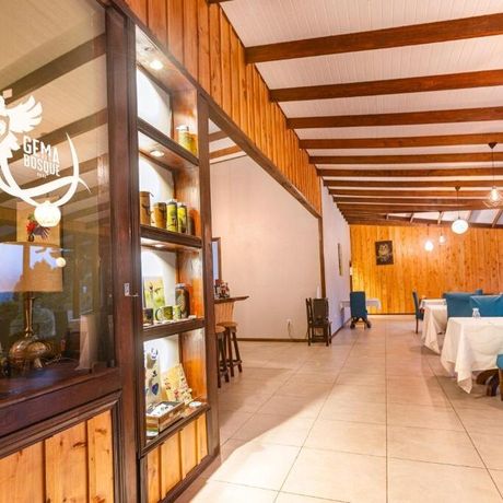 Gema del Bosque Galerie Blick in das Restaurant