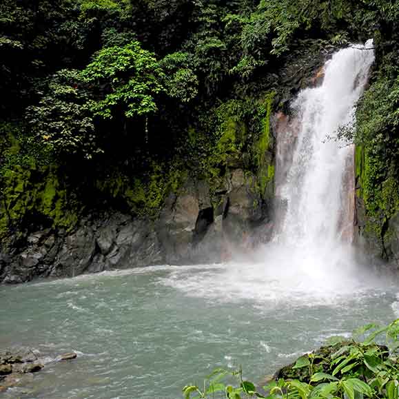 Wasserfall Llanos des Cortes